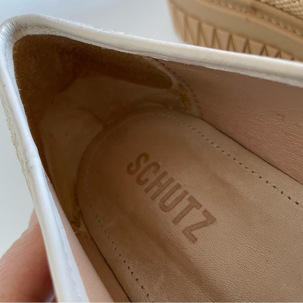 Schutz Viola Weekend Cream Loafers Size 8.5 - Picture 10 of 13